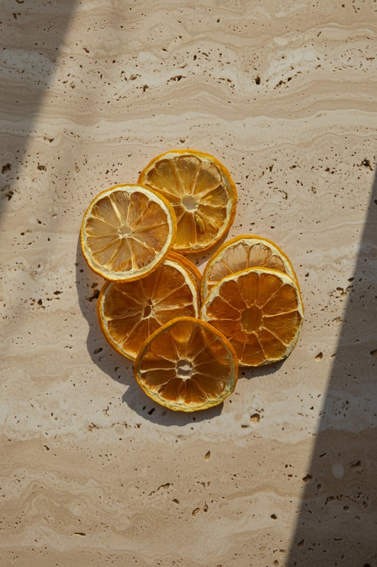 Tranches de Citron Séchées Décoratives — Déshydratées Artisanalement | The Originea
