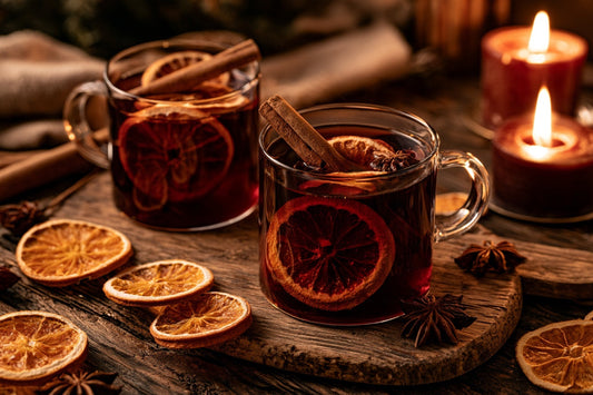 Vin chaud aux clémentines séchées, cannelle et badiane | The Originea