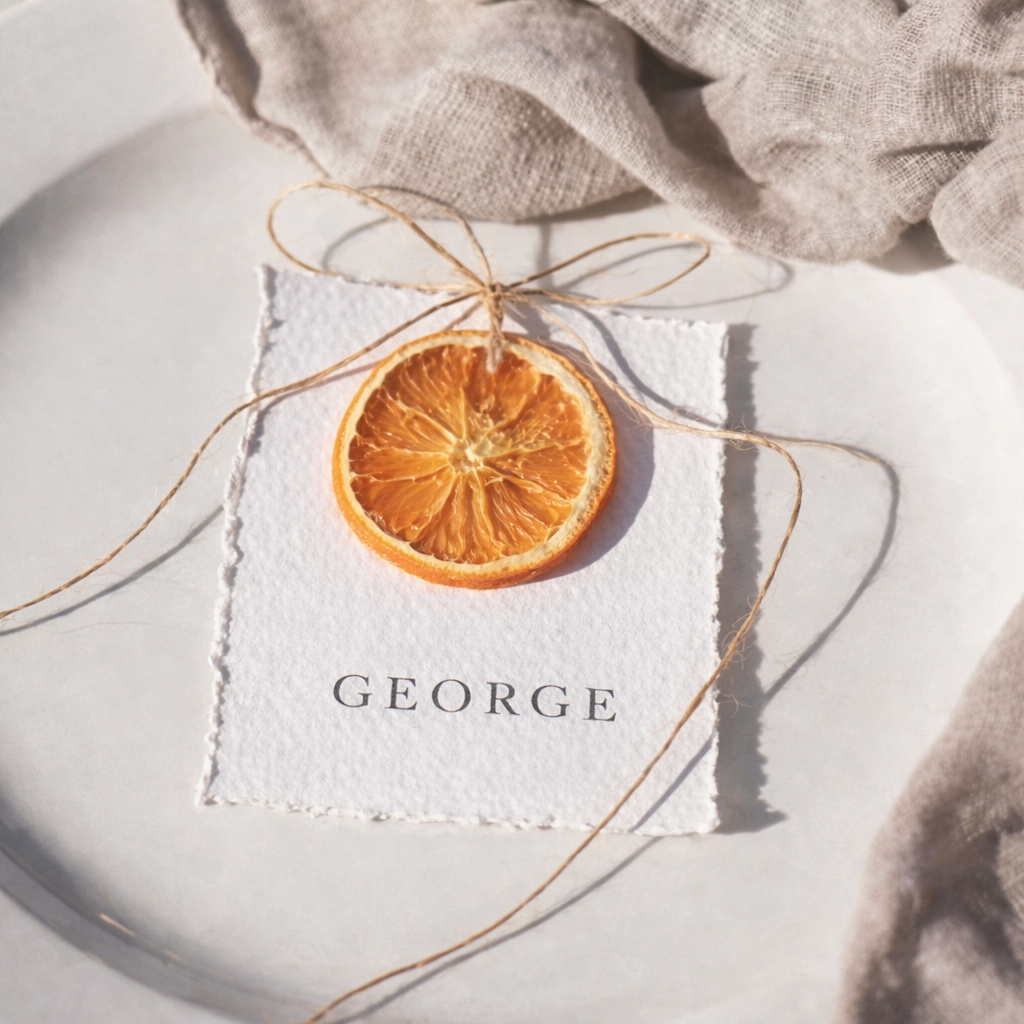 Tranches d'Orange Séchées Décoratives — Présentation Produit | The Originea