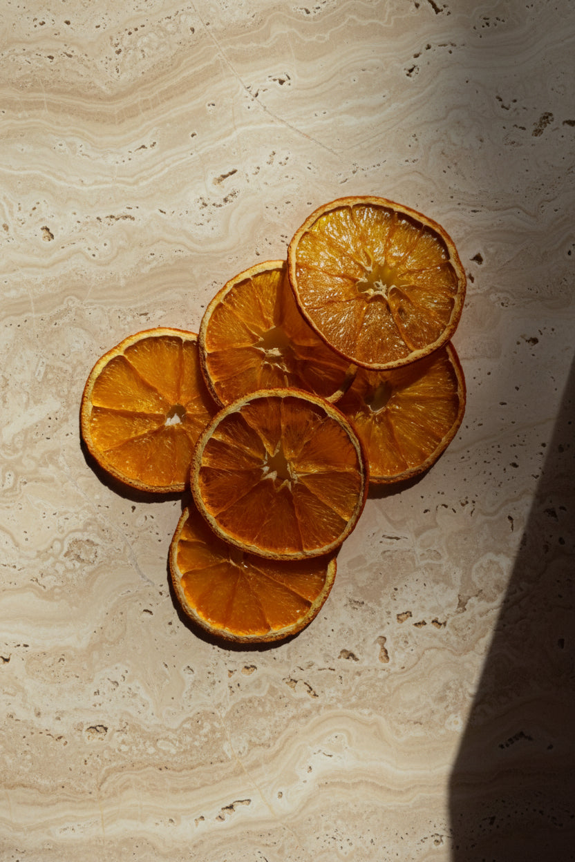 Tranches d'Orange Séchées Décoratives — Déshydratées Artisanalement | The Originea