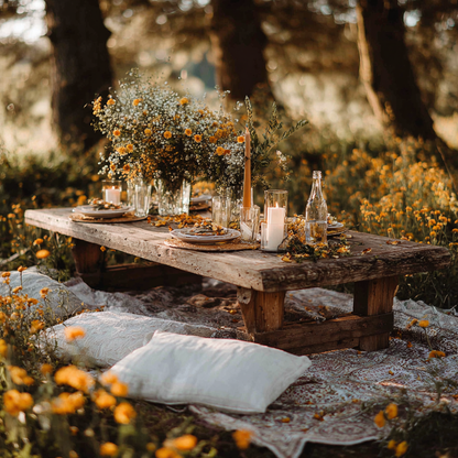 Mix Côte Sauvage — confettis mariage calendula, hortensia blanc et rose champagne biodégradables | The Originea
