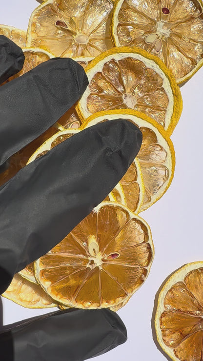 Tranches de citron jaune séchées — vidéo produit | The Originea