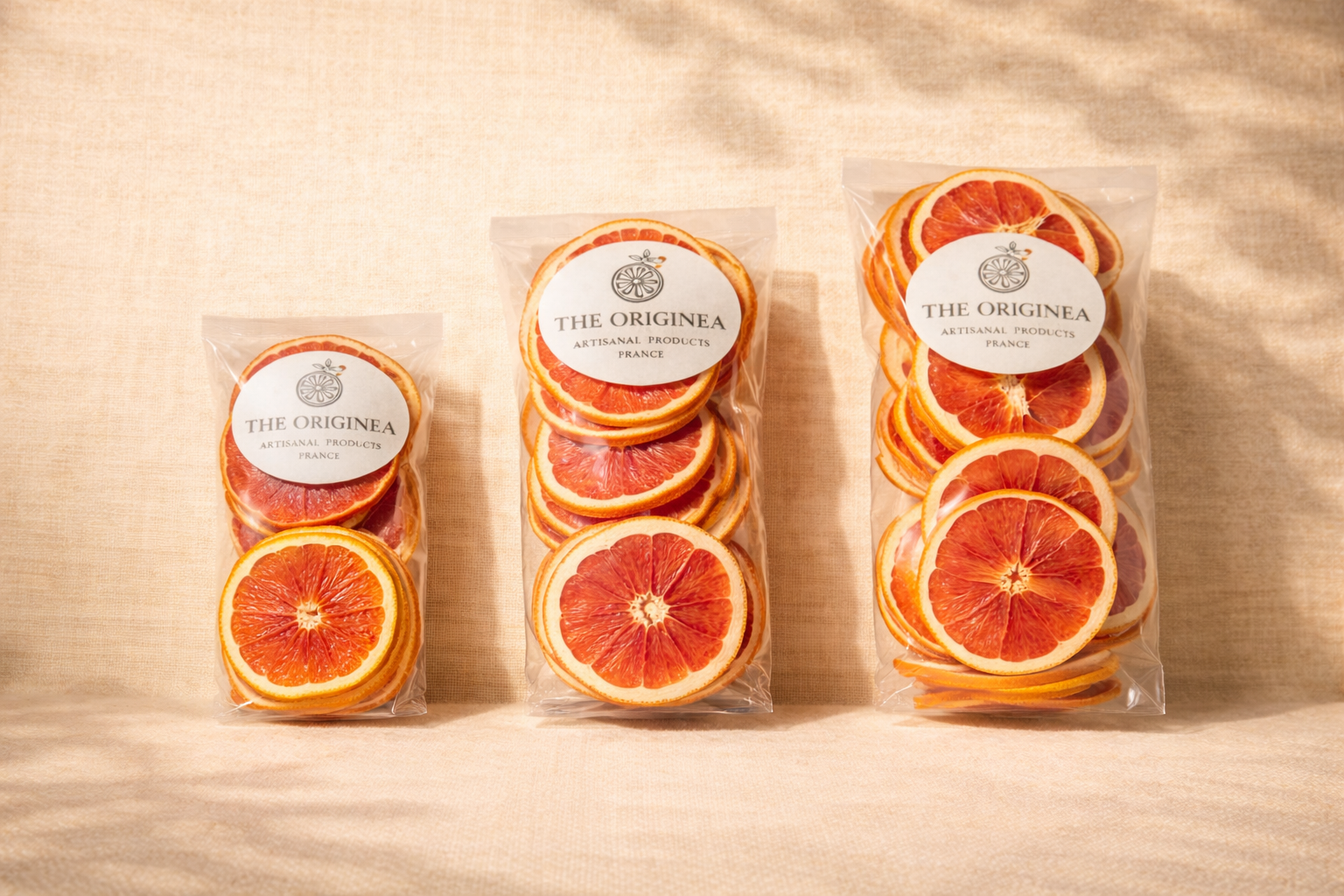 Tranches de Pamplemousse Séchées Décoratives — Sachets The Originea | The Originea