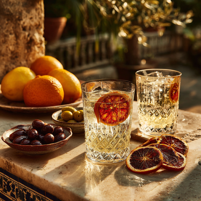 Botanical Gin Mix agrumes séchés fleurs The Originea