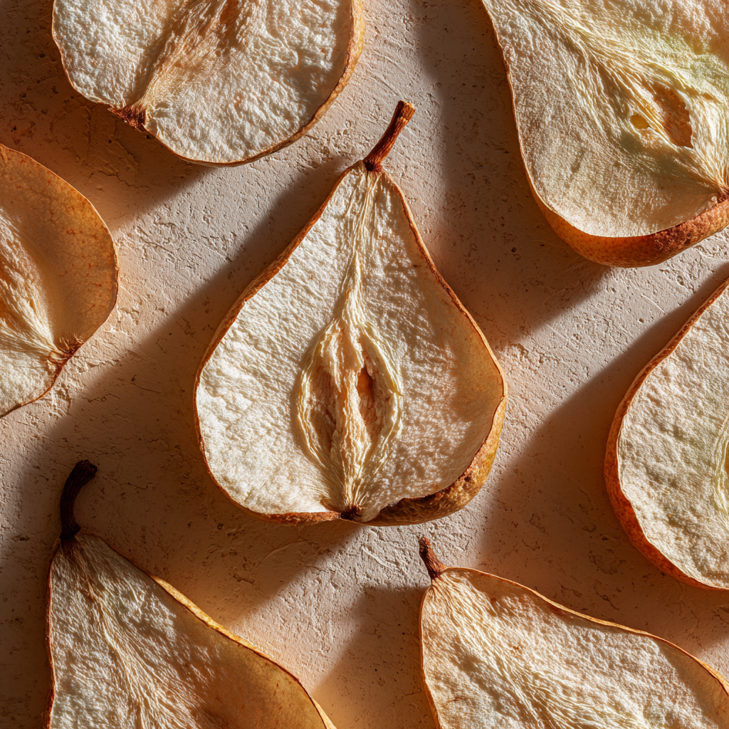 Tranches de poires de la Drôme séchées artisanales — The Originea