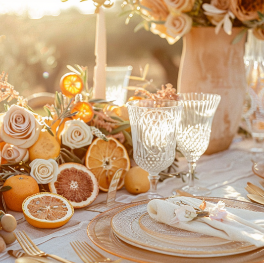 Mélange d'Agrumes Séchés Décoratifs — Tranches d'Orange Sanguine | The Originea