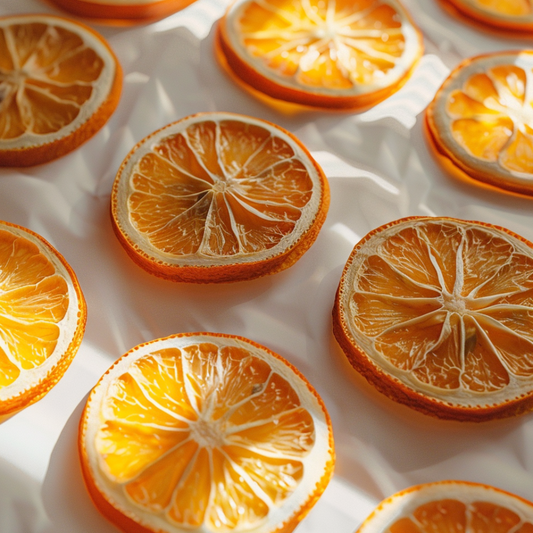 Bulk mix agrumes séchés orange citron jaune pamplemousse pour décoration mariage et cocktail professionnel | The Originea