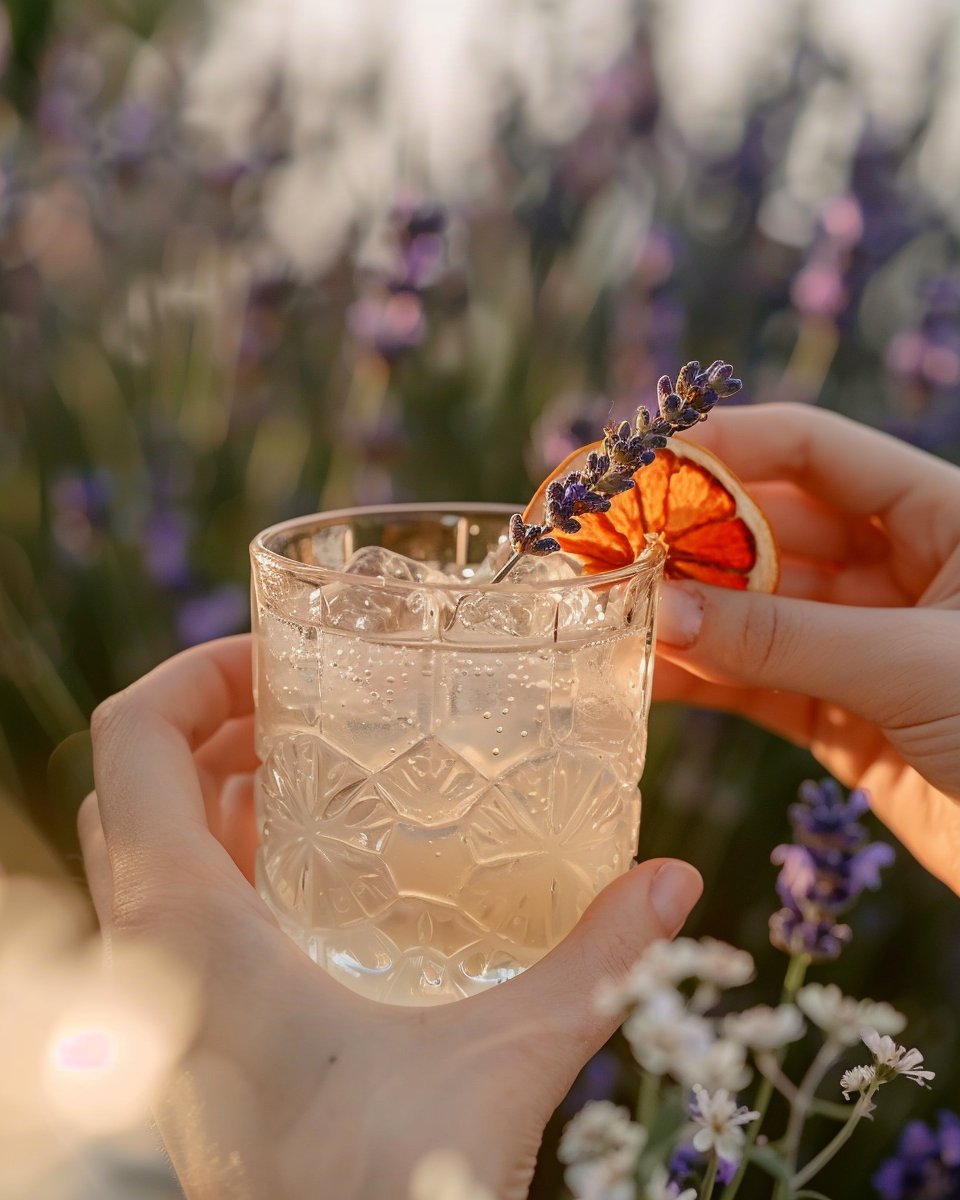 Provence Floral Mix — Agrumes Séchés & Lavande AOP pour Gin Tonic Botanique, fruits séchés artisanaux — The Originea