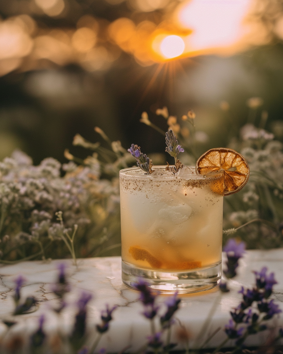 Provence Floral Mix — Agrumes Séchés & Lavande AOP pour Gin Tonic Botanique, déshydratés à basse température — The Originea