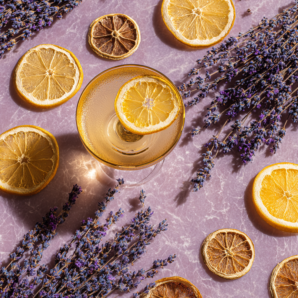 Provence Floral Mix — Agrumes Séchés & Lavande AOP pour Gin Tonic Botanique — The Originea